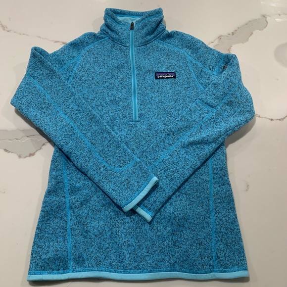 Patagonia Jackets & Blazers - Patagonia Blue Better Sweater Half Zip